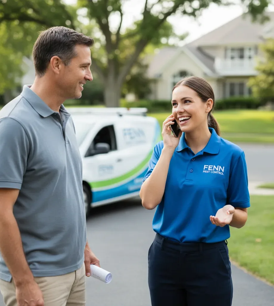 Fenn Pest Control customer support in Bondurant